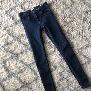 ZARA- Blue super skinny jeans